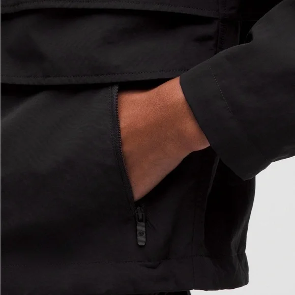 Black Lululemon Always Effortless Classic Fit Women's Jacket size 2 - Picture 5 of 8